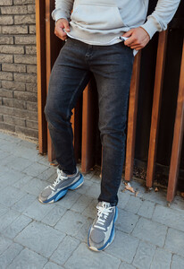 Фото - Стильные черные джинсы Staff black slim - Men box