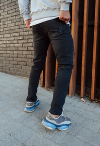 Фото - Стильные черные джинсы Staff black slim - Men box