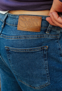 Фото - Джинсовые джоггеры синего цвета Staff blue regular - Men box