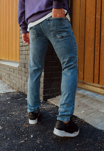 Фото - Джинсы синие зауженные Staff blue2 slim - Men box