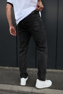 Фото - Джинсы мужские темно-серые Staff dark gray slim - Men box