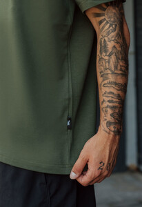 Фото - Футболка цвета хаки Staff khaki basic - Men box