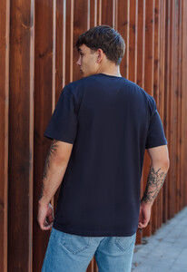 Фото - Футболка чоловіча темно-синя Staff navy basic - Men box