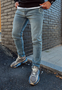 Фото - Джинсы сине-серые Staff blue gray slim - Men box