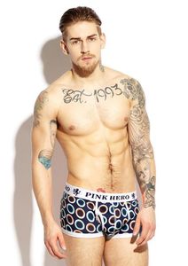 Фото - Стильные мужские боксеры с рисунком Pink Hero - Men box