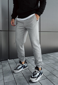 Фото - Спортивные штаны цвета серый меланж Staff gray melange - Men box