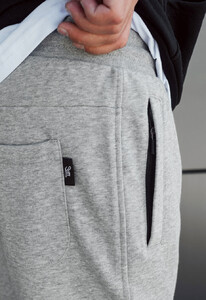 Фото - Спортивные штаны цвета серый меланж Staff gray melange - Men box