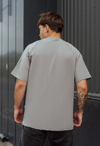 Фото - Футболка серая однотонная Staff basic gray - Men box