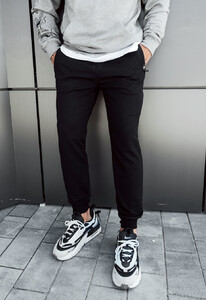 Фото - Мужские легкие спортивные штаны Staff black basic - Men box