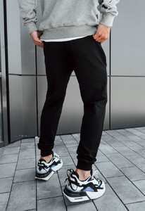 Фото - Мужские легкие спортивные штаны Staff black basic - Men box