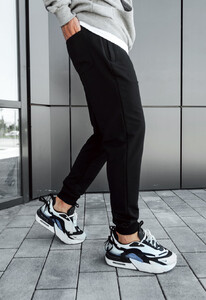 Фото - Мужские легкие спортивные штаны Staff black basic - Men box
