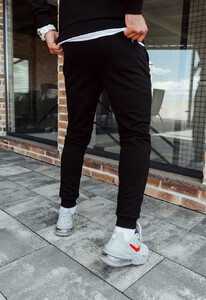 Фото - Спортивные штаны базовые черные Staff black basic - Men box