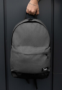 Фото - Рюкзак базовий сірого кольору Staff 22L gray - Men box