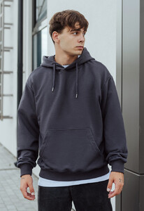Фото - Сіре оверсайз худі Staff Mati oversize - Men box
