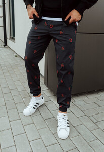 Фото - Джоггеры с красными черепами Staff skulls - Men box