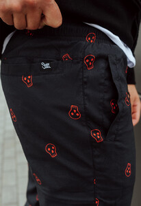 Фото - Джоггеры с красными черепами Staff skulls - Men box