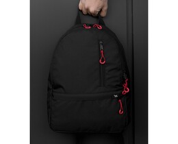 Фото - Городской черный рюкзак Staff 15L full black - Men box
