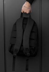 Фото - Городской черный рюкзак Staff 15L full black - Men box