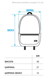Фото - Городской черный рюкзак Staff 15L full black - Men box