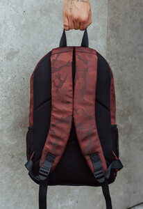 Фото - Рюкзак бордового кольору Staff 15L bordo camo - Men box