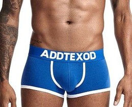 Фото - Мужские синие боксеры Addtexod - Men box