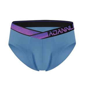 Фото - Чоловічі труси бріфи Adannu темно-синього кольору - Men box