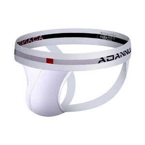 Фото - Мужские трусы джоки от Adannu белого цвета - Men box