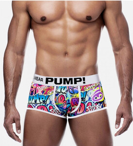 Фото - Мужские боксеры Pump с мультипликационным принтом - Men box