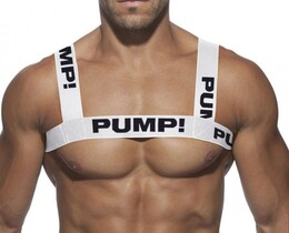 Фото - Портупея для чоловіків від бренду Pump білого кольору - Men box