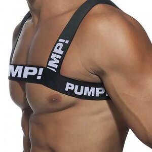 Фото - Эластичная портупея для мужчин Pump черного цвета - Men box