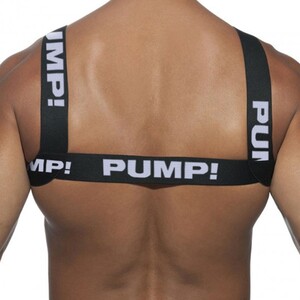 Фото - Эластичная портупея для мужчин Pump черного цвета - Men box