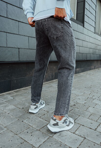 Фото - Джинсы из премиального денима Staff gray regular - Men box