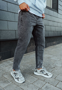 Фото - Джинсы из премиального денима Staff gray regular - Men box