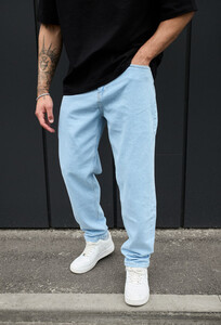 Фото - Джинсы классические голубые Staff light blue2 regular - Men box