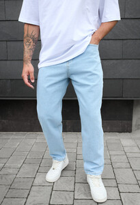 Фото - Джинсы светло-голубые Staff light blue regular - Men box