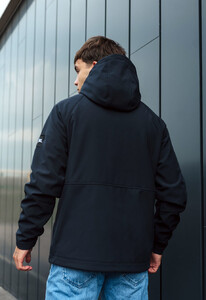 Фото - Мужская повседневная куртка Staff soft shell st navy - Men box