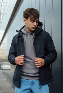 Фото - Мужская повседневная куртка Staff soft shell st navy - Men box