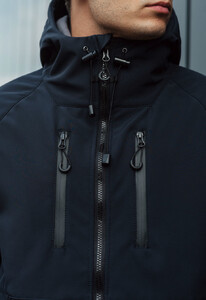Фото - Мужская повседневная куртка Staff soft shell st navy - Men box