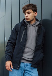Фото - Мужская повседневная куртка Staff soft shell st navy - Men box