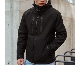 Фото - Универсальная черная куртка Staff soft shell st black - Men box