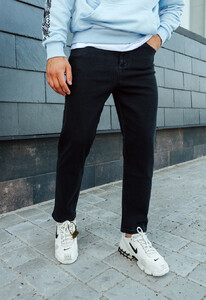Фото - Джинсы мужские черные Staff af black regular - Men box