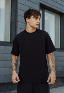 Фото - Футболка однотонная черная Staff basic black - Men box