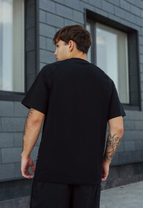 Фото - Футболка однотонная черная Staff basic black - Men box