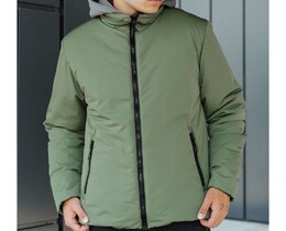 Фото - Демисезонная двусторонняя куртка Staff sm black & khaki - Men box
