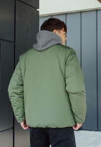 Фото - Демисезонная двусторонняя куртка Staff sm black & khaki - Men box
