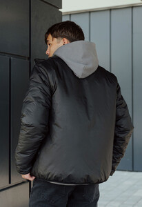 Фото - Демисезонная двусторонняя куртка Staff sm black & khaki - Men box