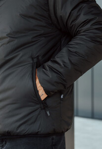 Фото - Демисезонная двусторонняя куртка Staff sm black & khaki - Men box