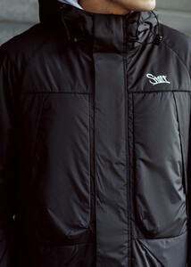 Фото - Черная демисезонная парка Staff ki black - Men box
