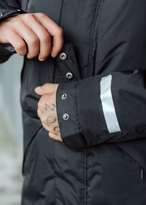 Фото - Черная демисезонная парка Staff ki black - Men box