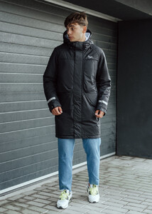 Фото - Черная демисезонная парка Staff ki black - Men box